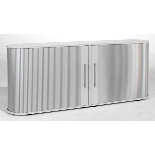 4038933062433 - Aktenschrank Flex 382104LG Kunststoff Holz 2 OH 200 x 80 x 40 cm silber lichtgrau 4038933062433 Geramöbel 4038933062433 - Aktenschrank Flex 382104LG Kunststoff Holz 2 OH 200 x 80 x 40 cm silber lichtgrau 4038933062433 Geramöbel