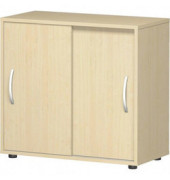 Aktenschrank Flex S-382502AA, 2 OH, ahorn, 80x79,8x42,5cm (BxHxT)