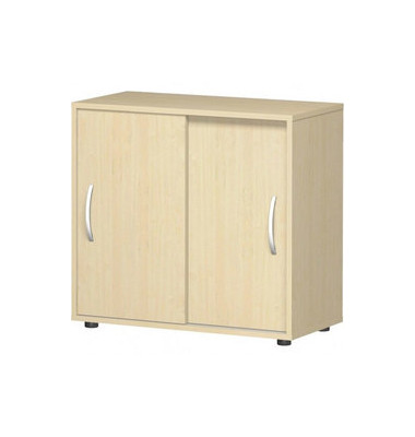 Aktenschrank Flex S-382502AA, Holz  2 OH, 80 x 79,8 x 42,5 cm, ahorn