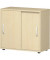 Aktenschrank Flex S-382502AA, Holz  2 OH, 80 x 79,8 x 42,5 cm, ahorn