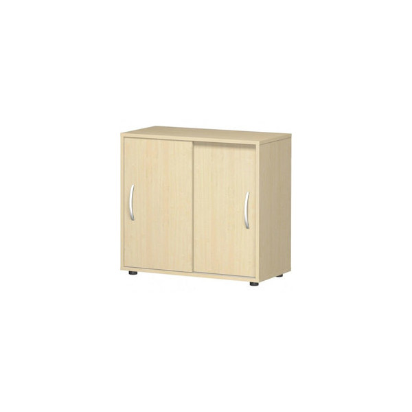 Geramöbel Aktenschrank Flex S-382502AA, Holz  2 OH, 80 x 79,8 x 42,5 cm, ahorn 4038933481982 Geramöbel