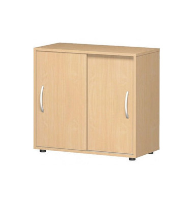 Aktenschrank Flex S-382502BB, Holz 2 OH, 80 x 79,8 x 42,5 cm, buche