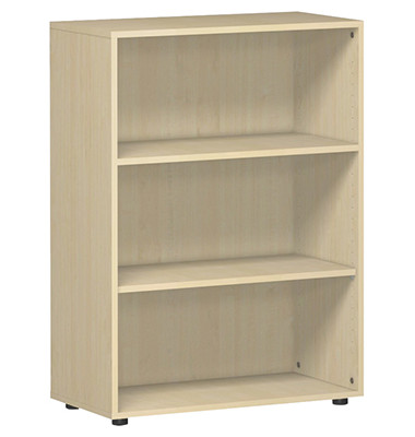 Regal 3 OH mit Standfüßen Ahorn 800x420x1104 Milano Regal 3 OH mit Standfüßen Ahorn 800x420x1104 Milano