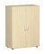 Aktenschrank Flex S-383102-AA, Holz, 3 OH, 80 x 110,4 x 42 cm, ahorn