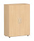 Aktenschrank Flex S-383102-BB, Holz, 3 OH, 80 x 110,4 x 42 cm, buche