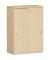Aktenschrank Flex S-383502-AA, Holz abschließbar, 3 OH, 80 x 118,2 x 42,5 cm, ahorn