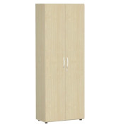 Aktenschrank Flex S-386100-AA, abschlie&szlig;bar, 6 OH, ahorn, 80x216x42cm (BxHxT)
