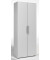 Aktenschrank Flex 386100LG, Holz abschließbar, 6 OH, 80 x 216 x 42 cm, lichtgrau