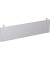 Sichtblende 617604si silber rechteckig 180x40 cm (BxH) gelocht