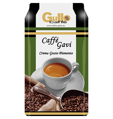 Gullo Caffee Crema Gusto Piemonte, ganze Bohnen 1kg