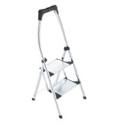 Klapptritt 4302-301 K100 TopLine, 1x 2 Stufen, silber, Aluminium