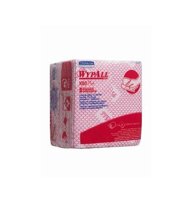 X80 Plus Wischtücher rot 35x34cm 1/4 Falz X80 Plus Wischtücher rot 35x34cm 1/4 Falz