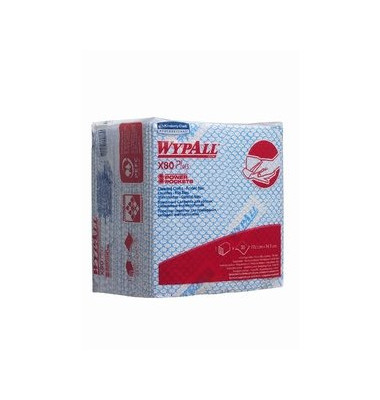 X80 Plus Wischtücher blau 35x34cm 1/4 Falz X80 Plus Wischtücher blau 35x34cm 1/4 Falz