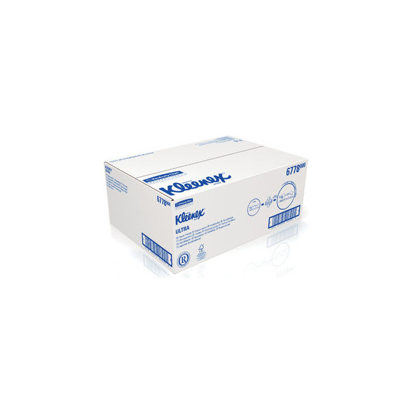 5027375040924 - Falthandtücher Professional Ultra 6778 215x315cm 2-lagig Interfold-Falz (W-Falz) weiß Recycling-Tissue 5027375040924 Klee 1860 Blatt