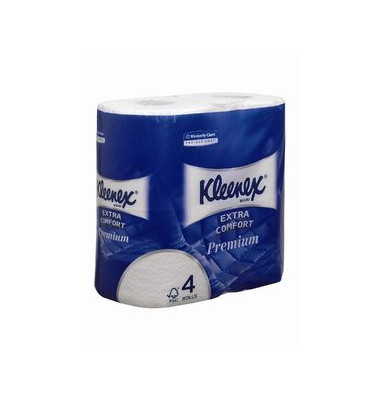 Toilettenpapier Premium 8484, 4-lagig, weiß, 160 Blatt,