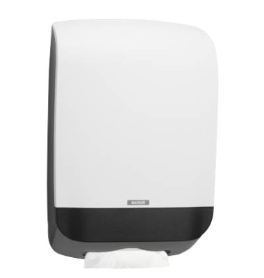 Falthandtuchspender 90168 Inclusive M, wei&szlig;/schwarz, 600 T&uuml;cher