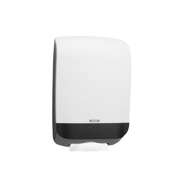 6414300090168 - Falthandtuchspender 90168 Inclusive M weiß schwarz 600 Tücher 6414300090168 Katrin