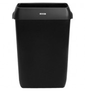 Mülleimer 50 Liter schwarz