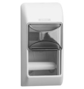 Toilettenpapierspender 2Rollen weiss