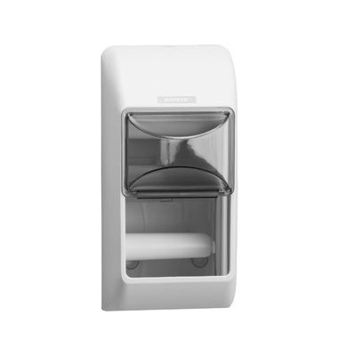 Toilettenpapierspender 2Rollen weiss