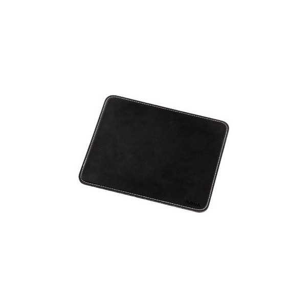 4007249547453 - Mauspad in Lederoptik schwarz 22x18x03cm
