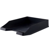 Briefablage KLASSIK KARMA 10278-13, A4/C4, schwarz, Polystyrol/recycelter Kunststoff stapelbar