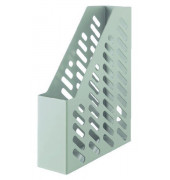 Stehsammler KLASSIK KARMA 16018-18, A4, öko-grau, recycelter Kunststoff, 76mm