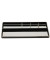 Stiftschale/Büroschale schwarz mit 5 Fächer 260x120x19mm