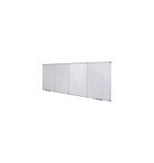 Whiteboard MAULpro Endlos-Whiteboard Anfangs & Endmodul, 6335284, 120x90cm (HxB), kunststoffbeschichtet, Aluminium