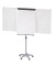 Flipchart MAULstandard, 63726 82, 66x97cm (BxH), grau, mit Rollen, mit 2 Seitenarmen