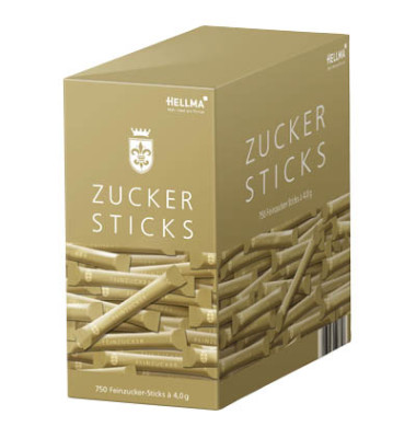 Zuckersticks Goldlinie 750x4,5g Feinzucker