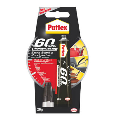 Alleskleber 9H PUK6K 60 sec., 20g, permanent