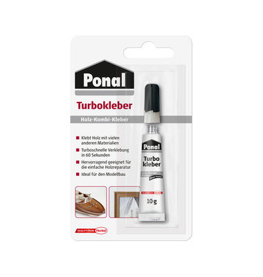 Holzleim 9H PES6N Turbokleber, 10g, wasserfest