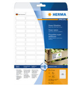 Etiketten Special 10917, wei&szlig;, 37x13mm, rechteckig