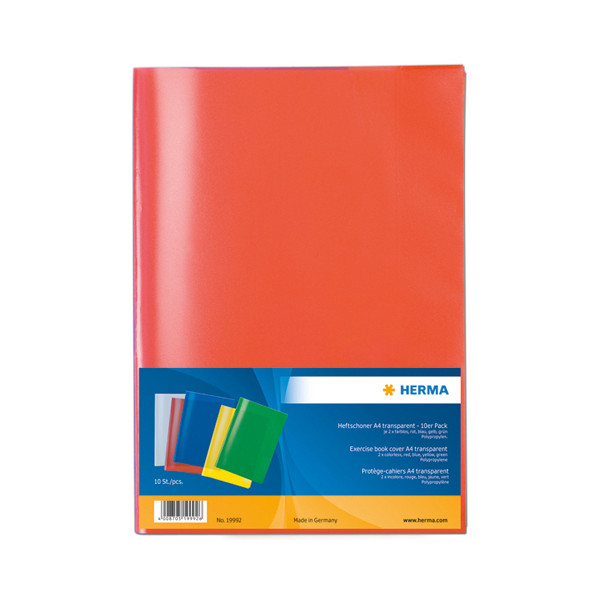 4008705199926 - Heftschoner 19992 Folie A4 sortiert 10 Stück transparent 4008705199926 10 Stück