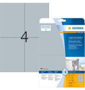 Typenschild Etiketten SILBER 4216 105 x 148 mm Folie wetterfest strapazierfähig