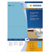 Etiketten Special 4398, blau, 105x148mm, rechteckig