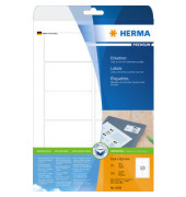 Etiketten Premium 5028, weiß 83,8x50,8mm, rechteckig, 