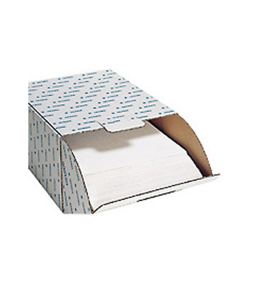 Fotokarton A4 weiss 230x297 mit Schutzblatt 250Bl