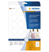 Folienetiketten Special 8023, transparent, &Oslash; 40mm, rund