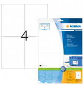 Etiketten Premium 8630, weiß 105x148mm, rechteckig, 