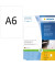 Adressetiketten Premium A6 105 x 148 mm, weiß, Papier matt