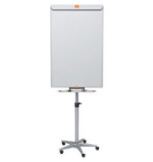 Flipchart Impression Pro Mobil, 1902386, 70x100cm (BxH), silber, mit Rollen, mit 2 Seitenarmen
