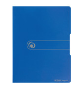 Sichtbuch easy orga to go 11207347, blau, A4, mit 20 Hüllen, Polypropylen (PP)