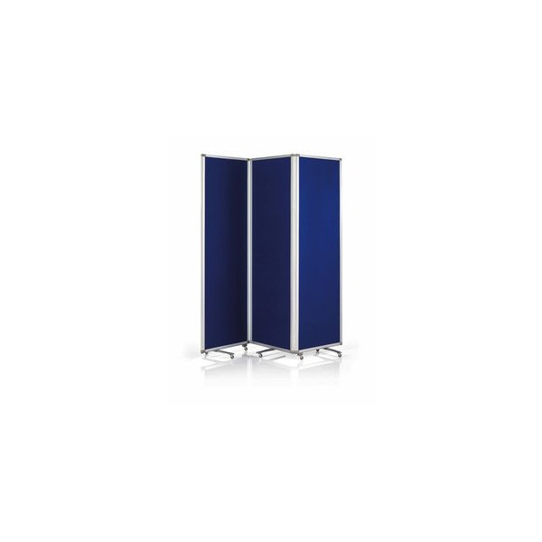 4013695034645 - Pinnwand 1105303 60x180cm Filz + Filz (beidseitig) Aluminiumrahmen blau + blau 4013695034645 Magnetoplan