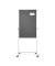 Kombistellwand 3in1 Universal-Board, 11112101, 75x120cm (BxH), lackiert, Aluminium