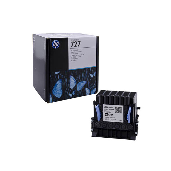 0887111963673 - Druckkopf 727 Original einzeln Grau Gelb Photo Schwarz Magenta Matt Schwarz Cyan B3P06A