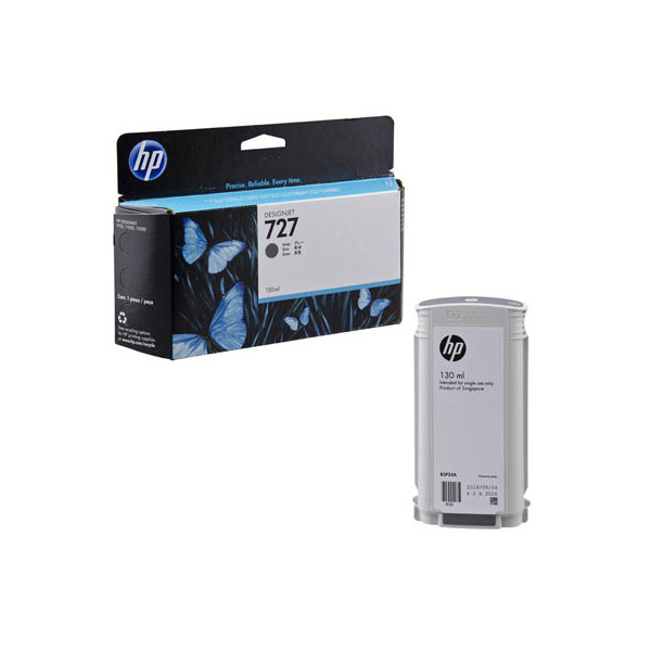 0887111963796 - Hewlett Packard B3P24A Original Tintenpatrone 727 Designjet Grau 130ml (B3P22A)