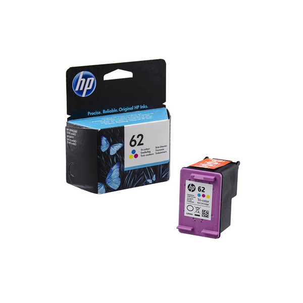0888793376775 - Hewlett Packard - hp C2P06AE Original Druckerpatrone 62 color 165 s Cyan Magenta Gelb (C2P06AEUUS)