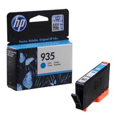 Druckerpatrone 935 C2P20AE (935), cyan, ca. 400 Seiten
